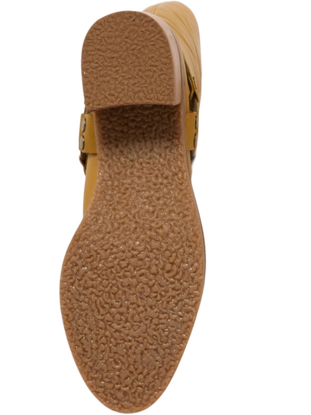 Frye Women's Tall Harness Boots in Mustard - Picture 6 of 8
